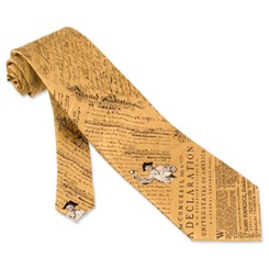 Declaration Gold Silk Tie